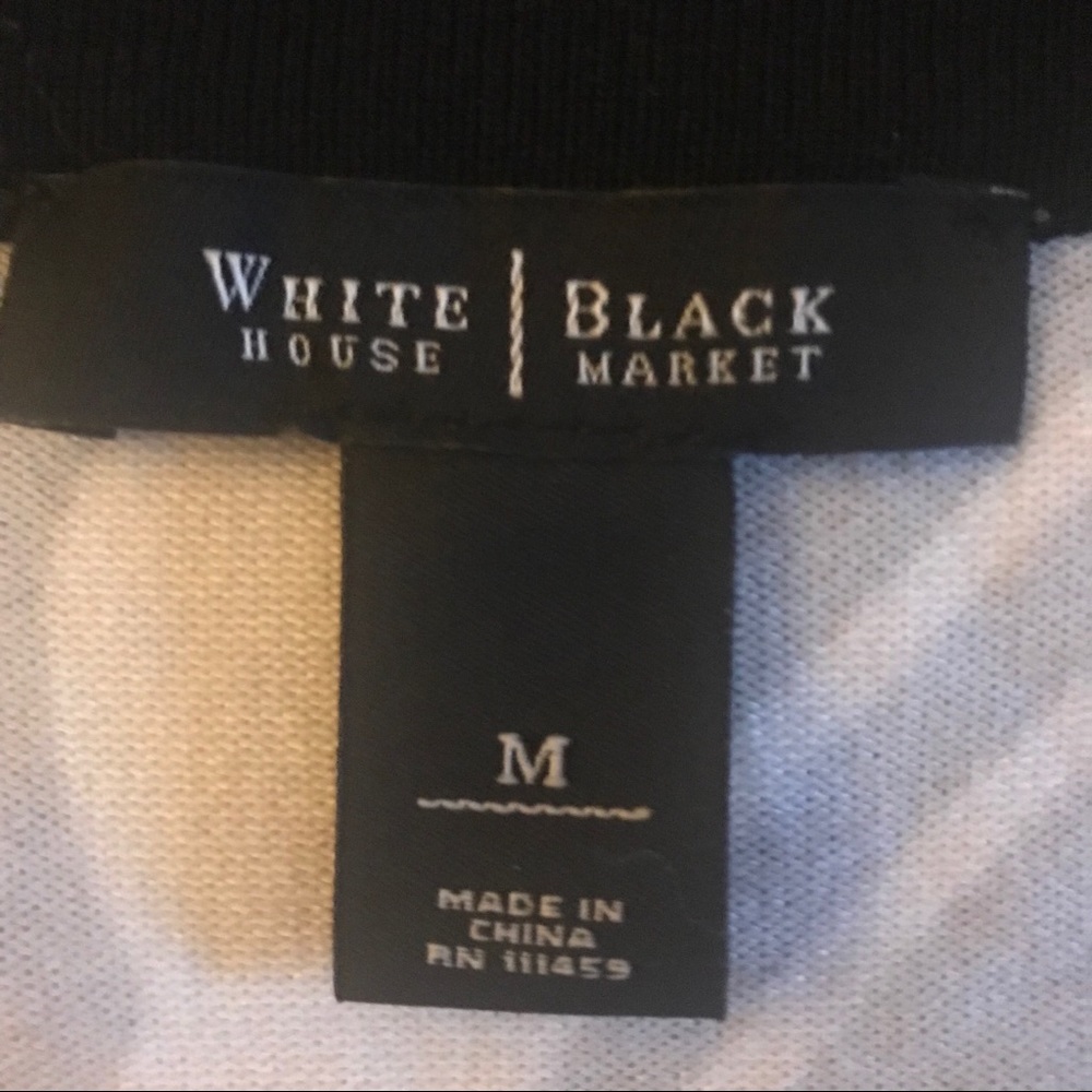 WHBM ⚜️ Button Down Design & Small Bead Top - Picture 5 of 6
